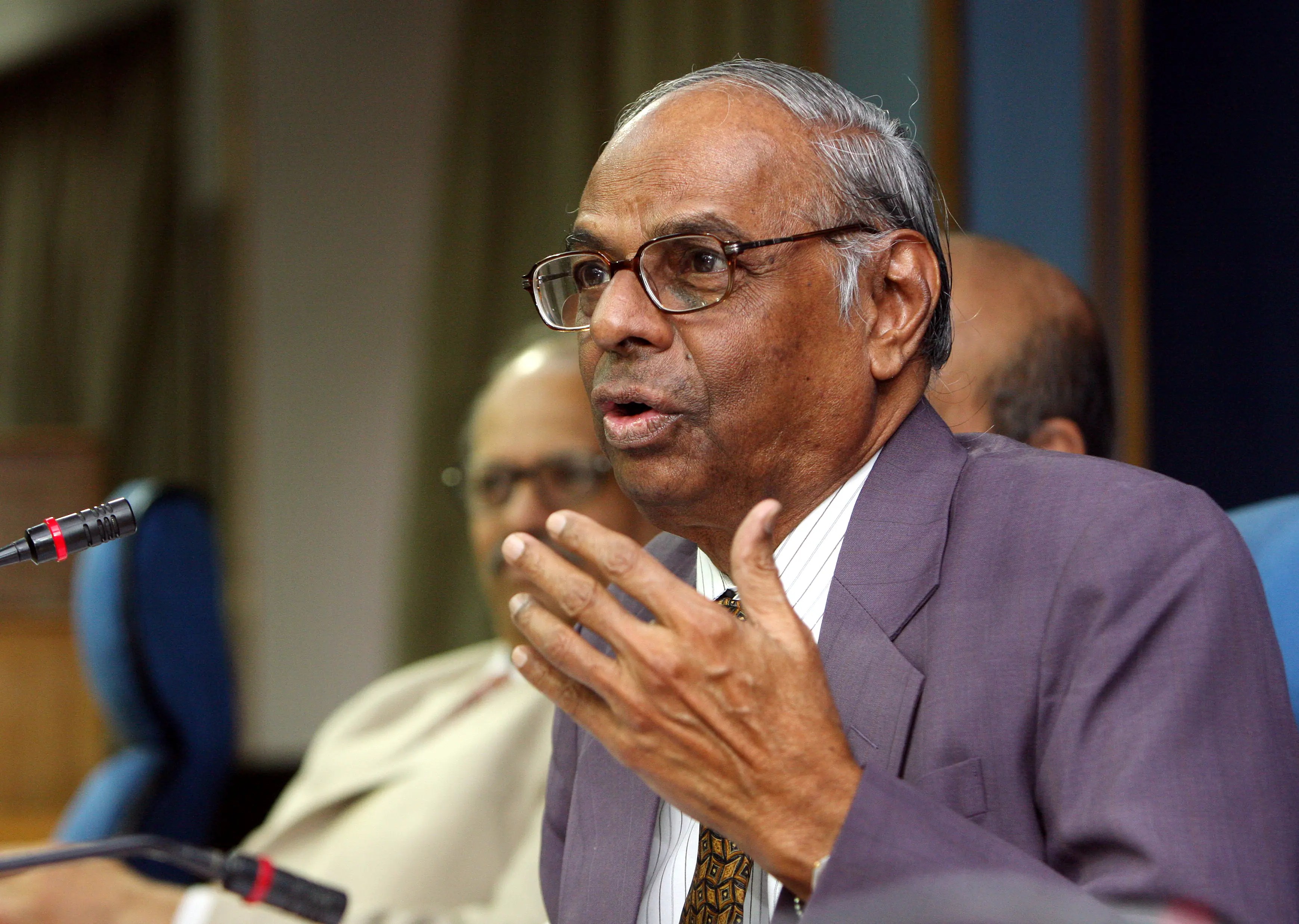 C. Rangarajan, former governor of the Reserve Bank of India. 