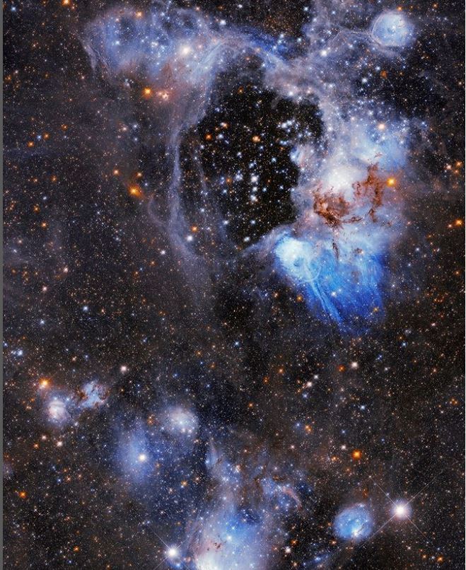 NASA image of N44 nebula