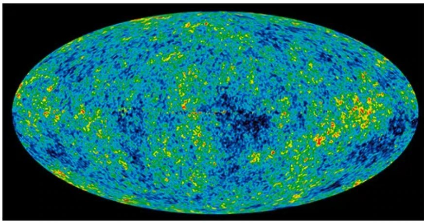 Image of the infant universe 13.7 billion years created by NASA